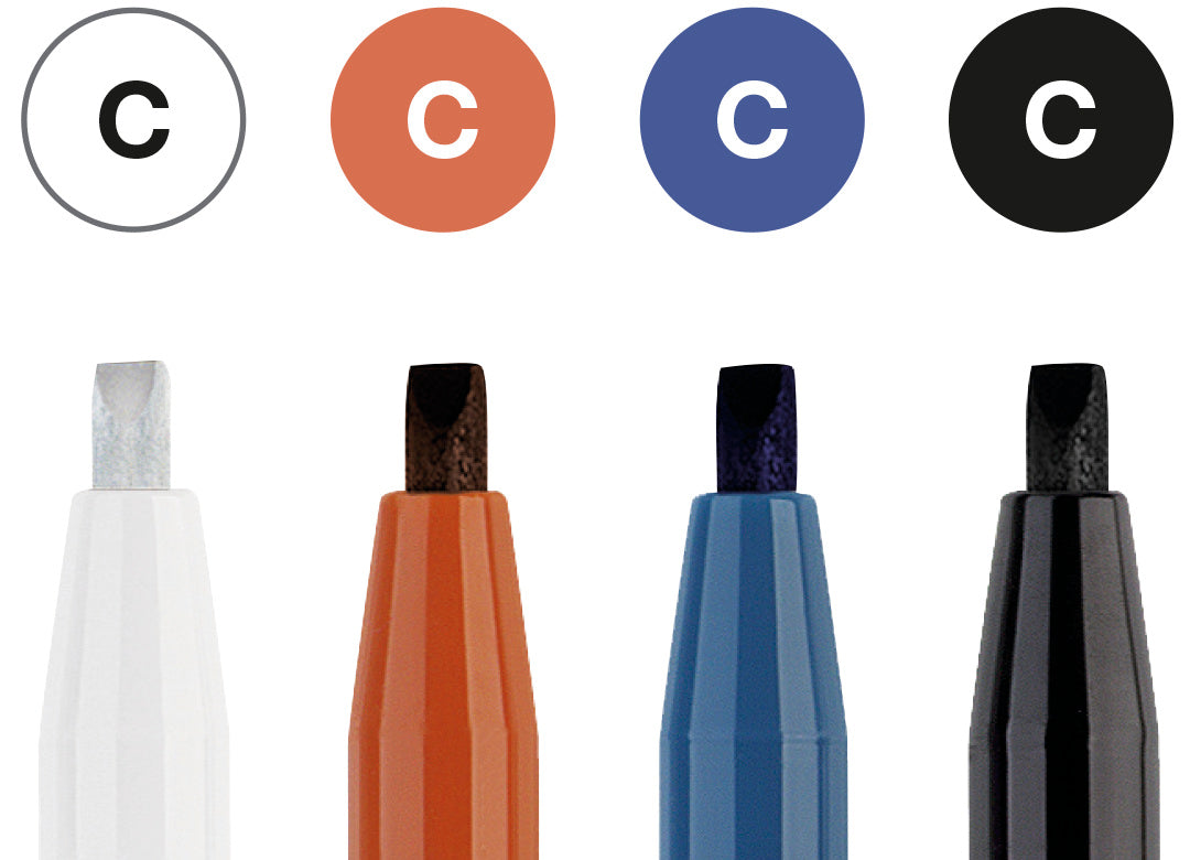 PITT ARTIST PEN SET CALIGRAFIC 4 BUC FABER-CASTELL