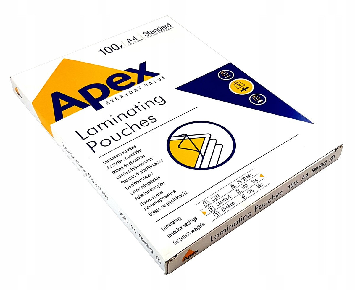 FOLIE A4 100 MICRONI 100/TOP APEX