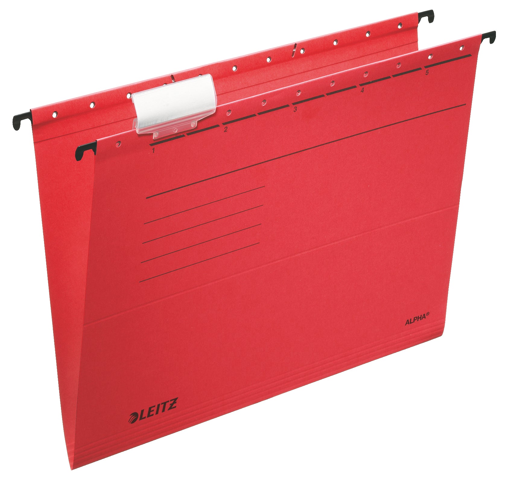 DOSAR SUSPENDABIL ROSU ALPHA STANDARD LEITZ