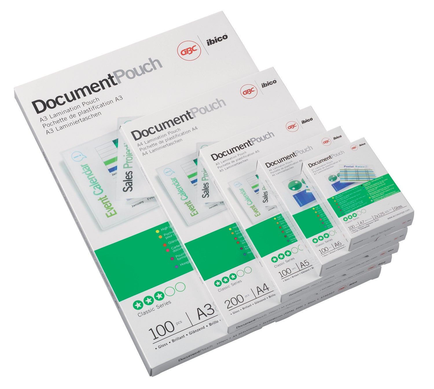 FOLIE A4 75 MICRONI 100/TOP GBC