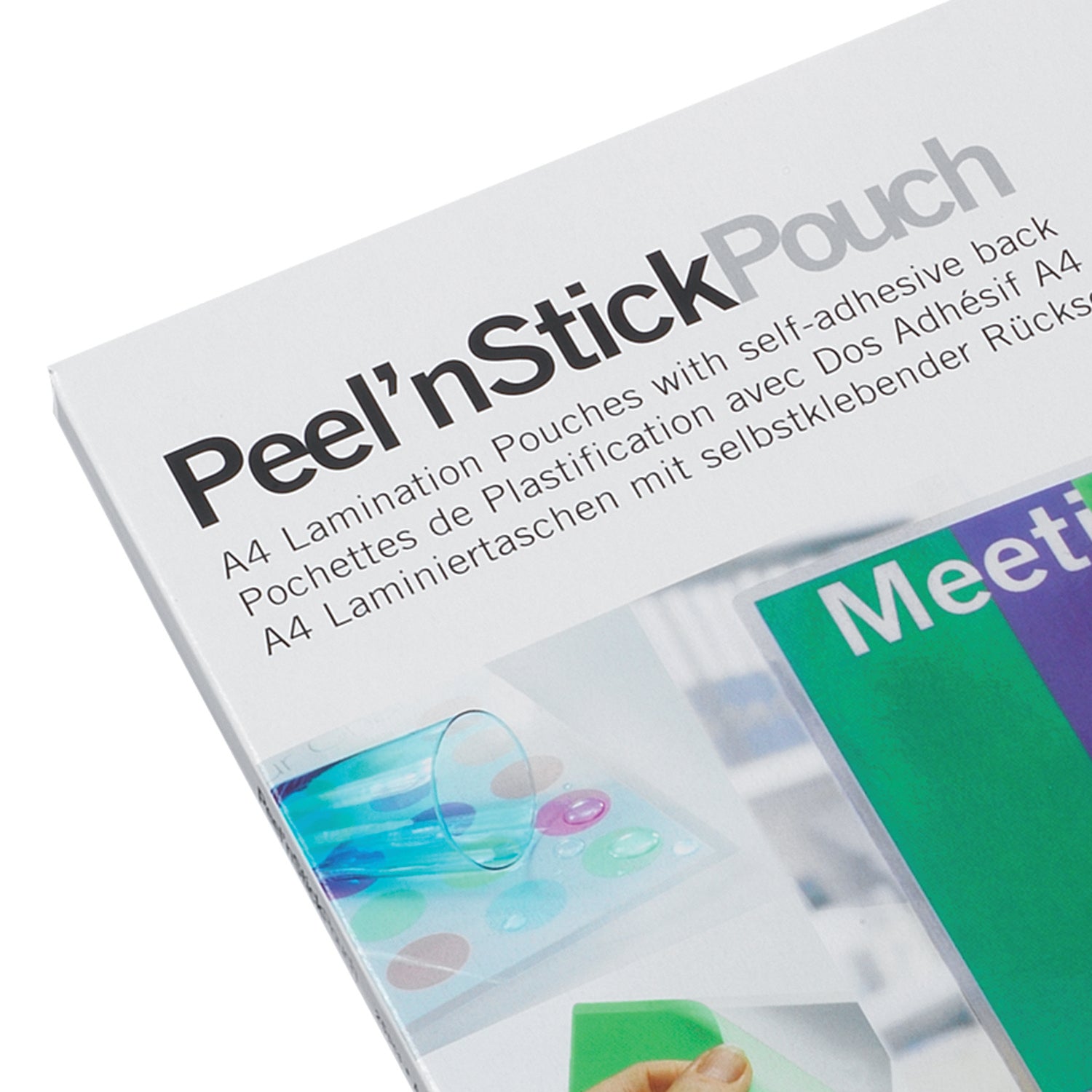 FOLIE A4 75 MICRONI 25/TOP MATA AUTOADEZIVA GBC