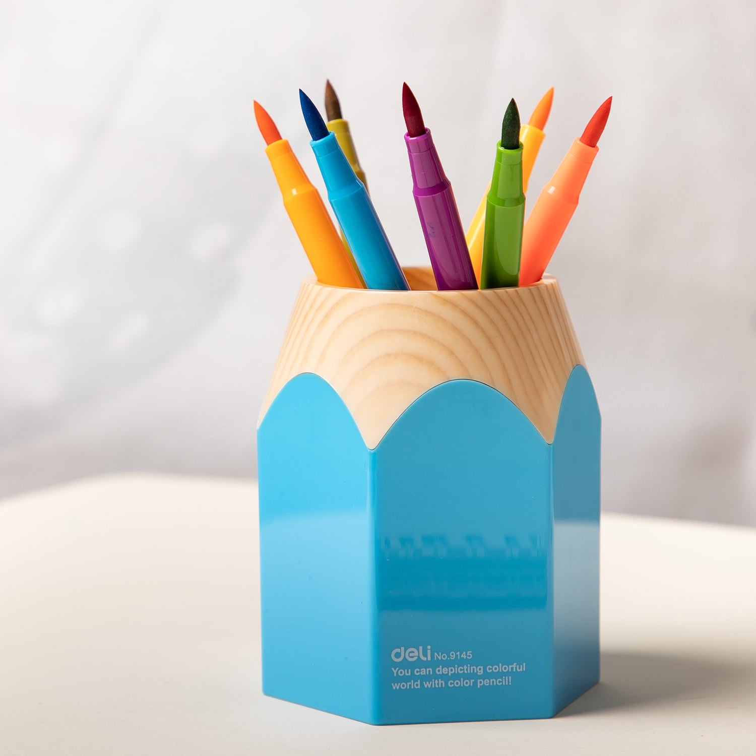 SUPORT INSTRUMENTE DE SCRIS CREION BLEU DELI