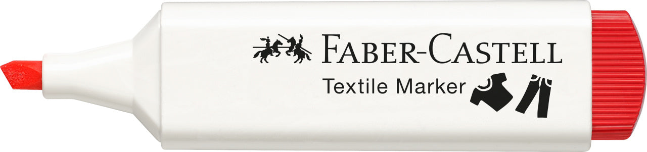 MARKER TEXTIL ROSU FABER-CASTELL