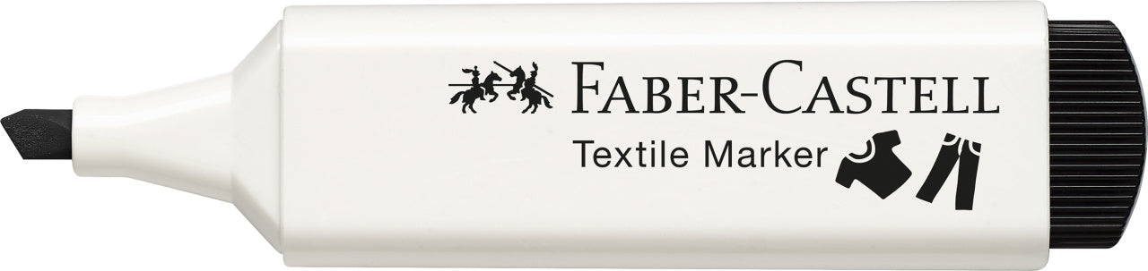MARKER TEXTIL NEGRU FABER-CASTELL