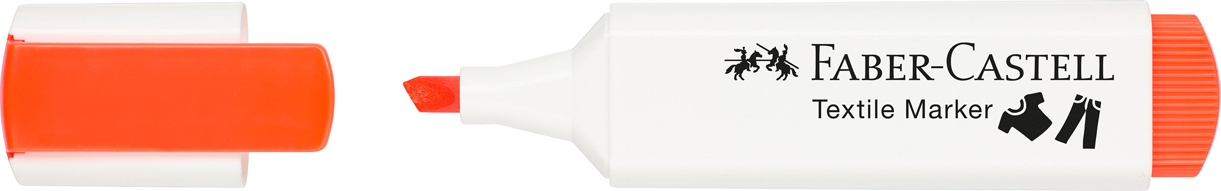 MARKER TEXTIL PORTOCALIU NEON FABER-CASTELL