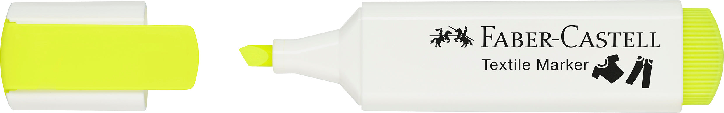 MARKER TEXTIL GALBEN NEON FABER-CASTELL