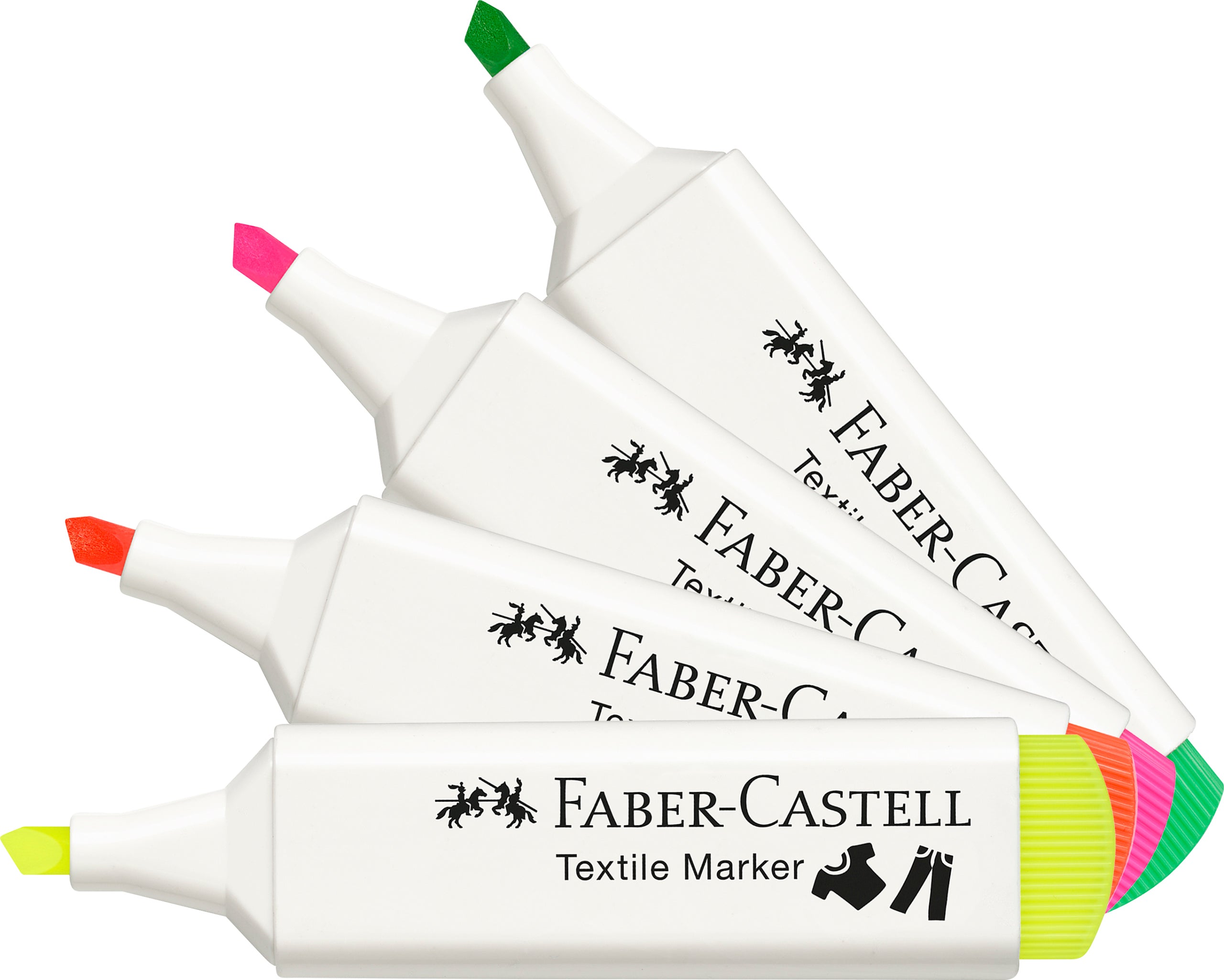 MARKER TEXTIL GALBEN NEON FABER-CASTELL