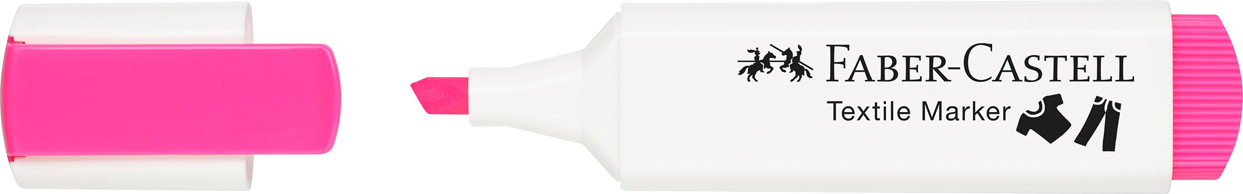 MARKER TEXTIL ROZ NEON FABER-CASTELL