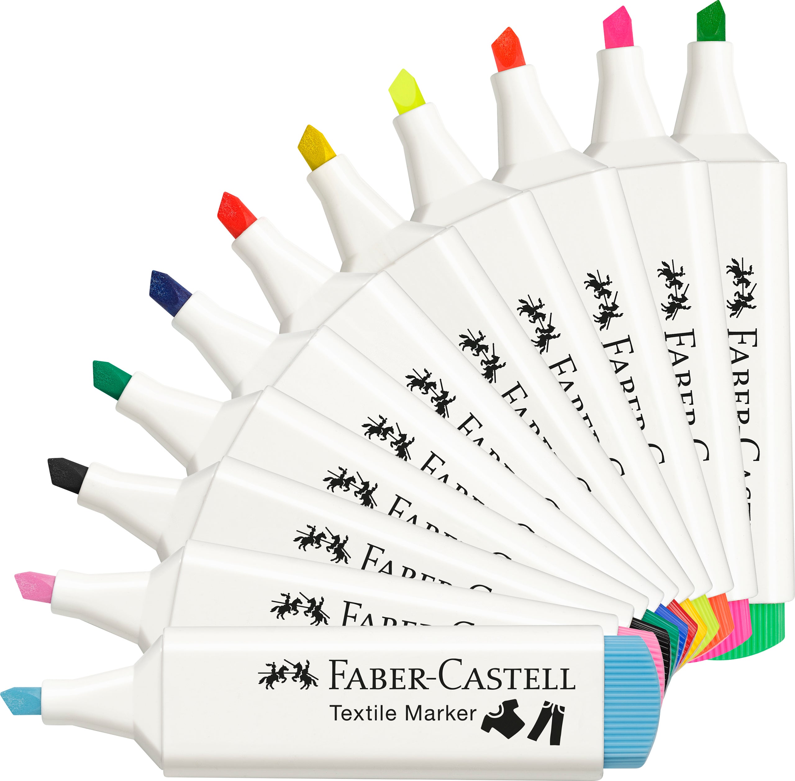 MARKER TEXTIL VERDE NEON FABER-CASTELL