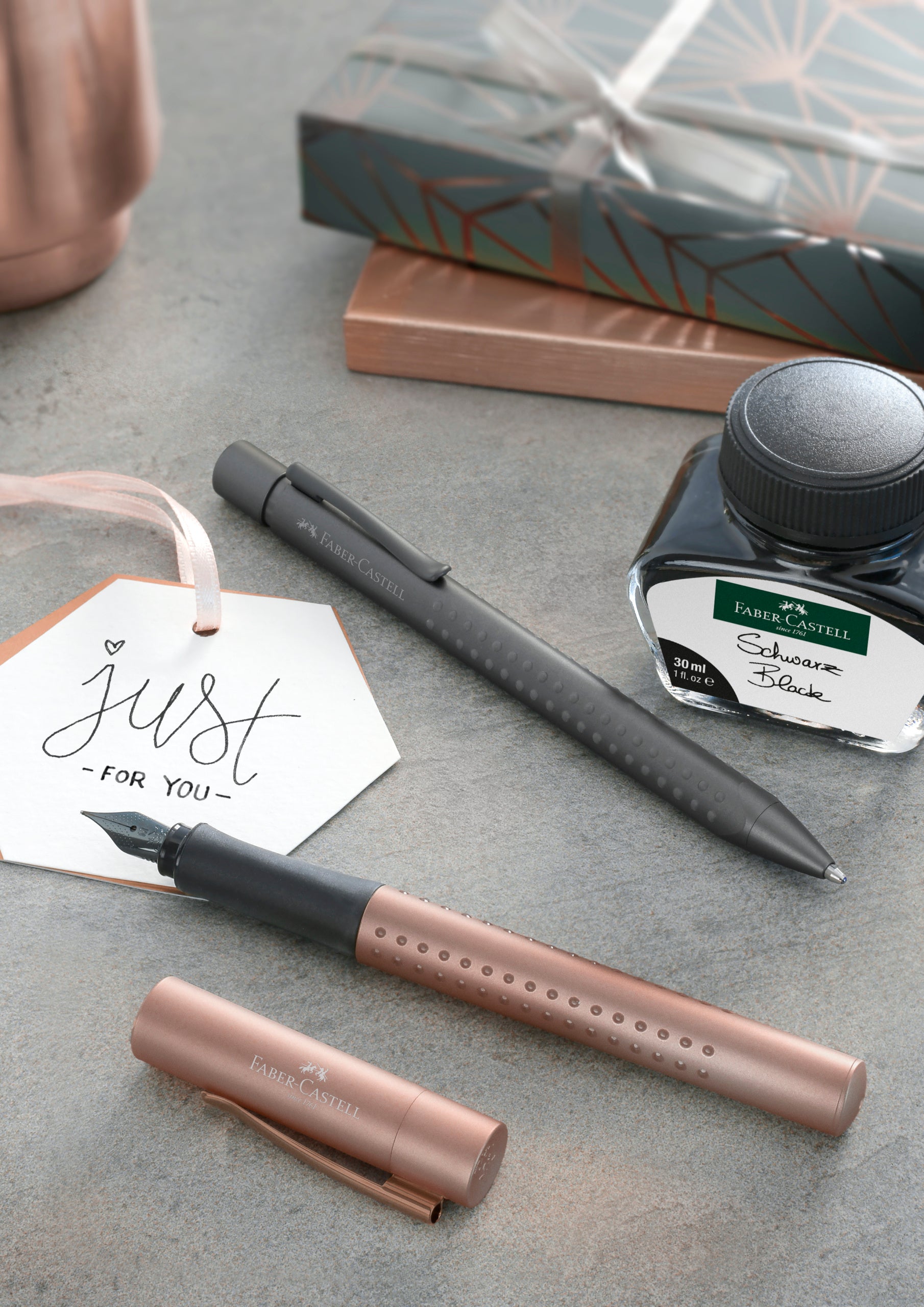 STILOU GRIP 2011 GRI ANTRACIT F FABER-CASTELL