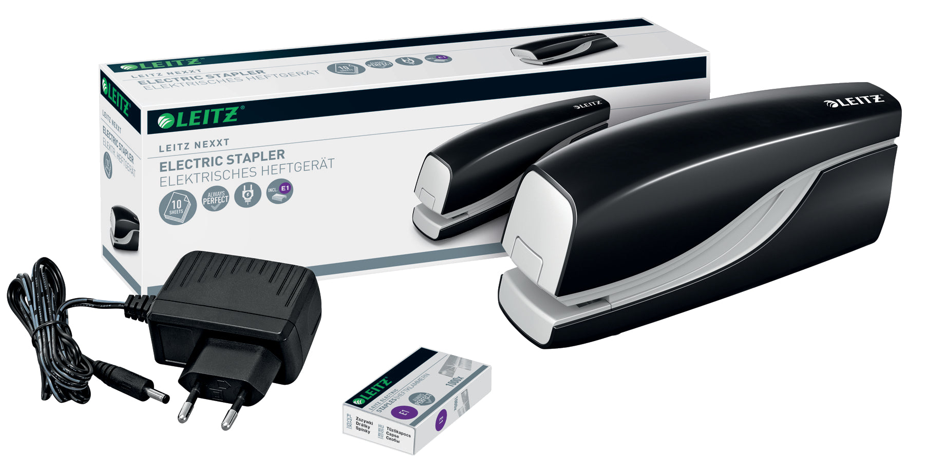 CAPSATOR ELECTRIC 10 COLI NR 10 MODEL 5532 NEGRU LEITZ