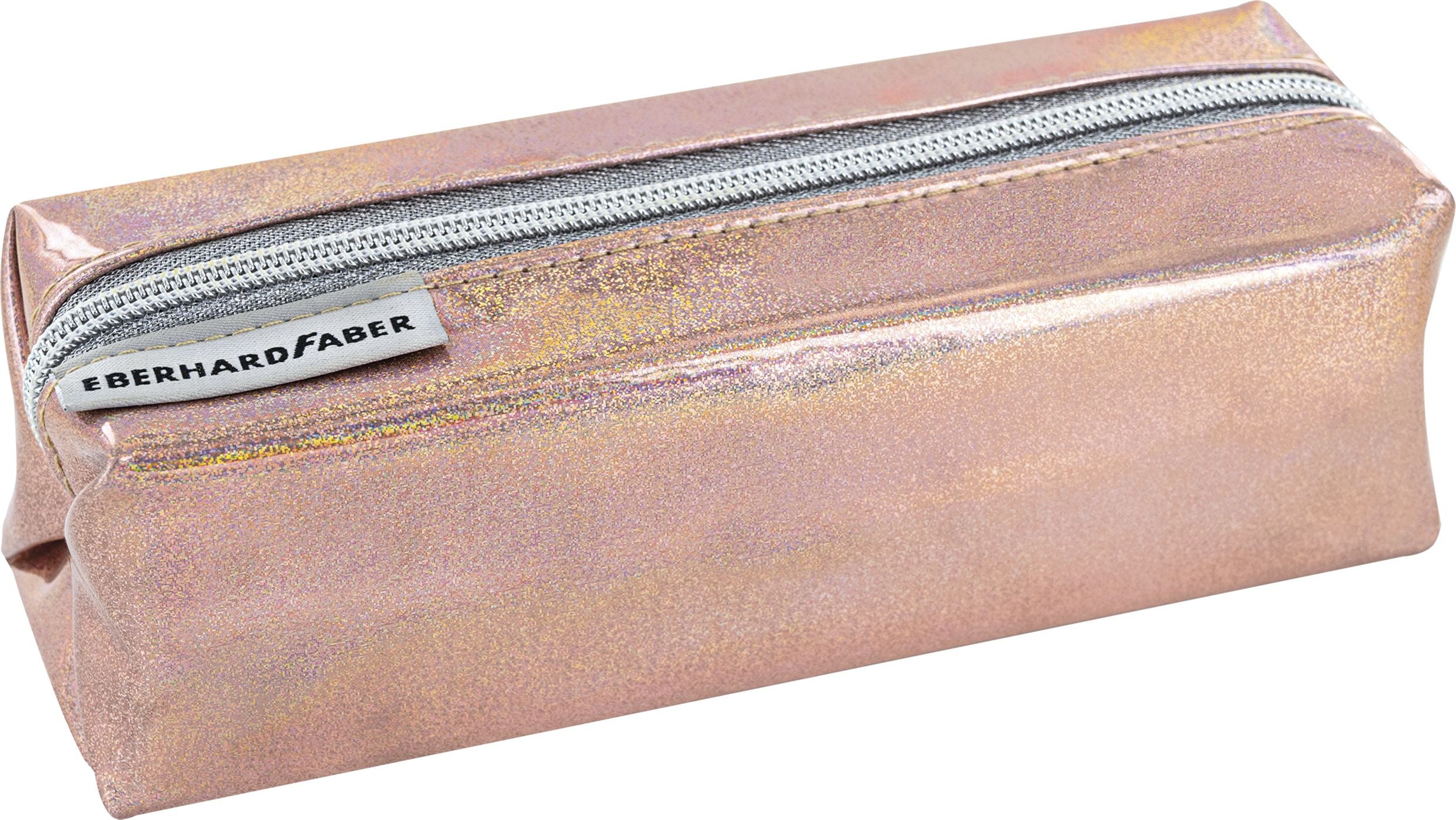 PENAR ETUI TUBULAR GLITTER ROSE EBERHARD FABER