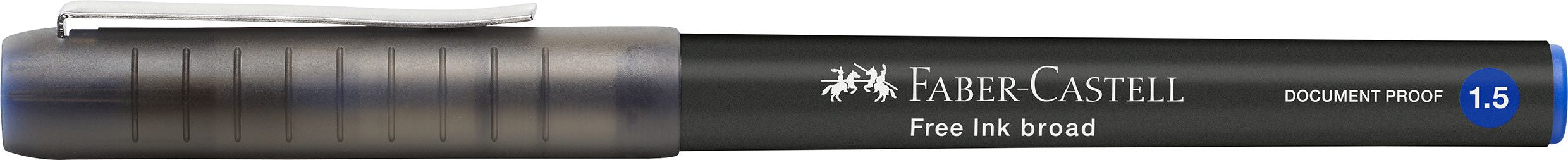 ROLLER FREE INK 1.5MM ALBASTRU FABER-CASTELL