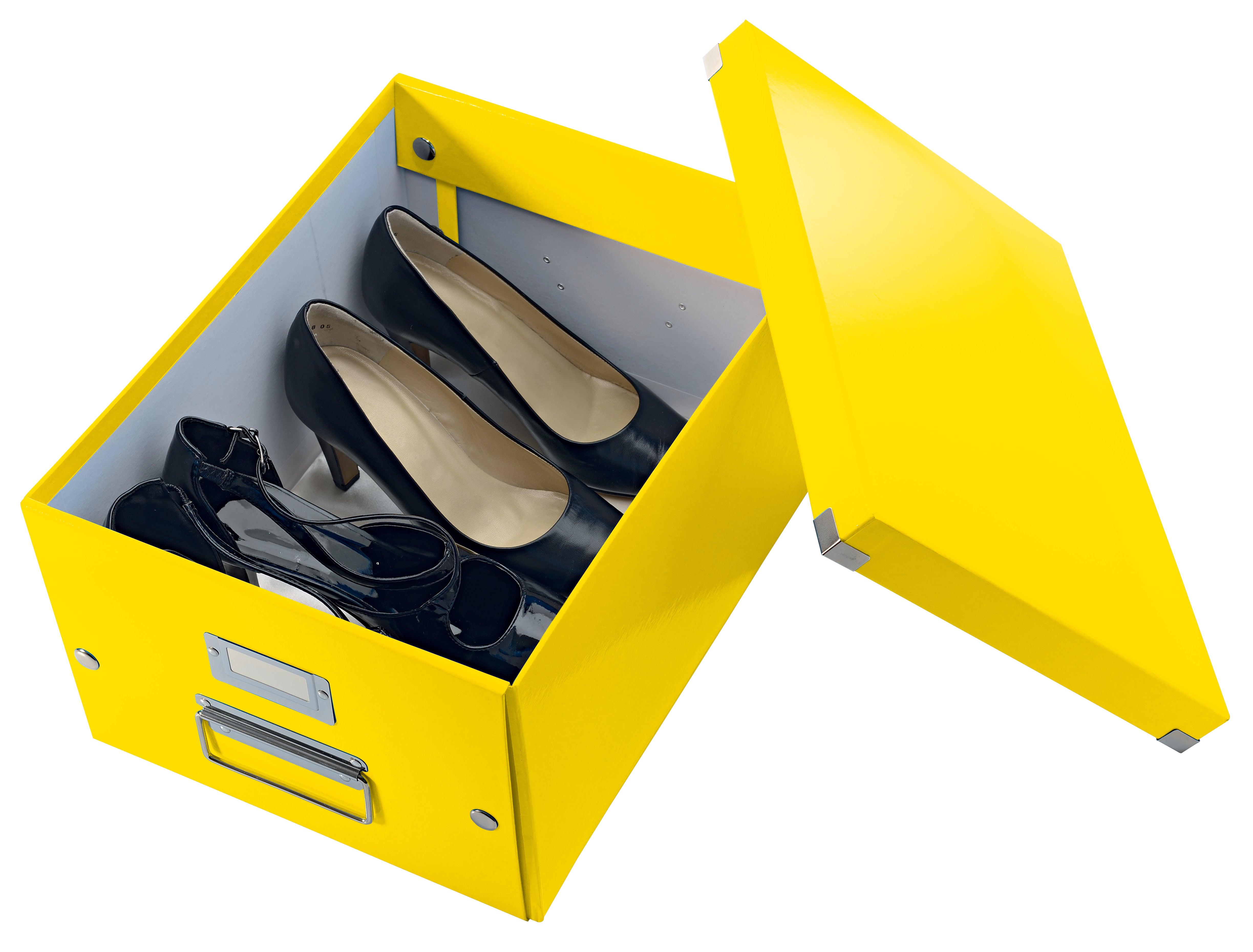 CUTIE DEPOZITARE MEDIE GALBENA CLICK&STORE LEITZ