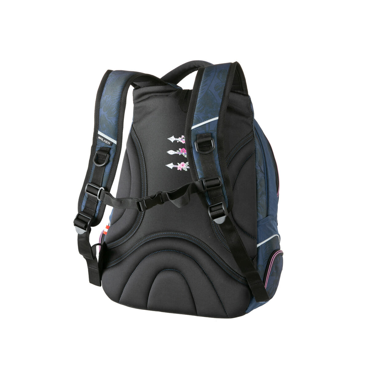 RUCSAC FAME FLOWER ARROW ALBASTRU WALKER