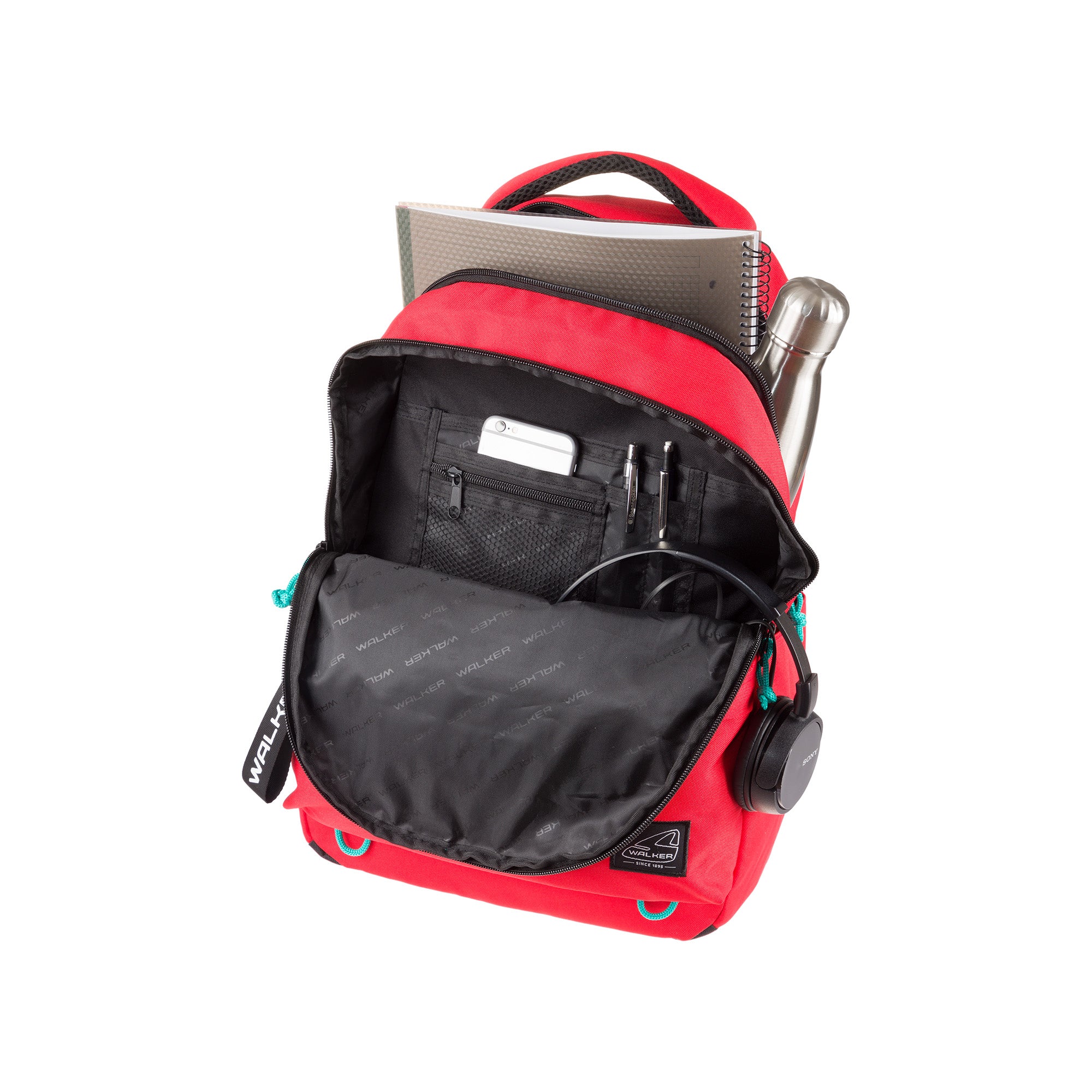 RUCSAC RISE CLASIC ROSU WALKER