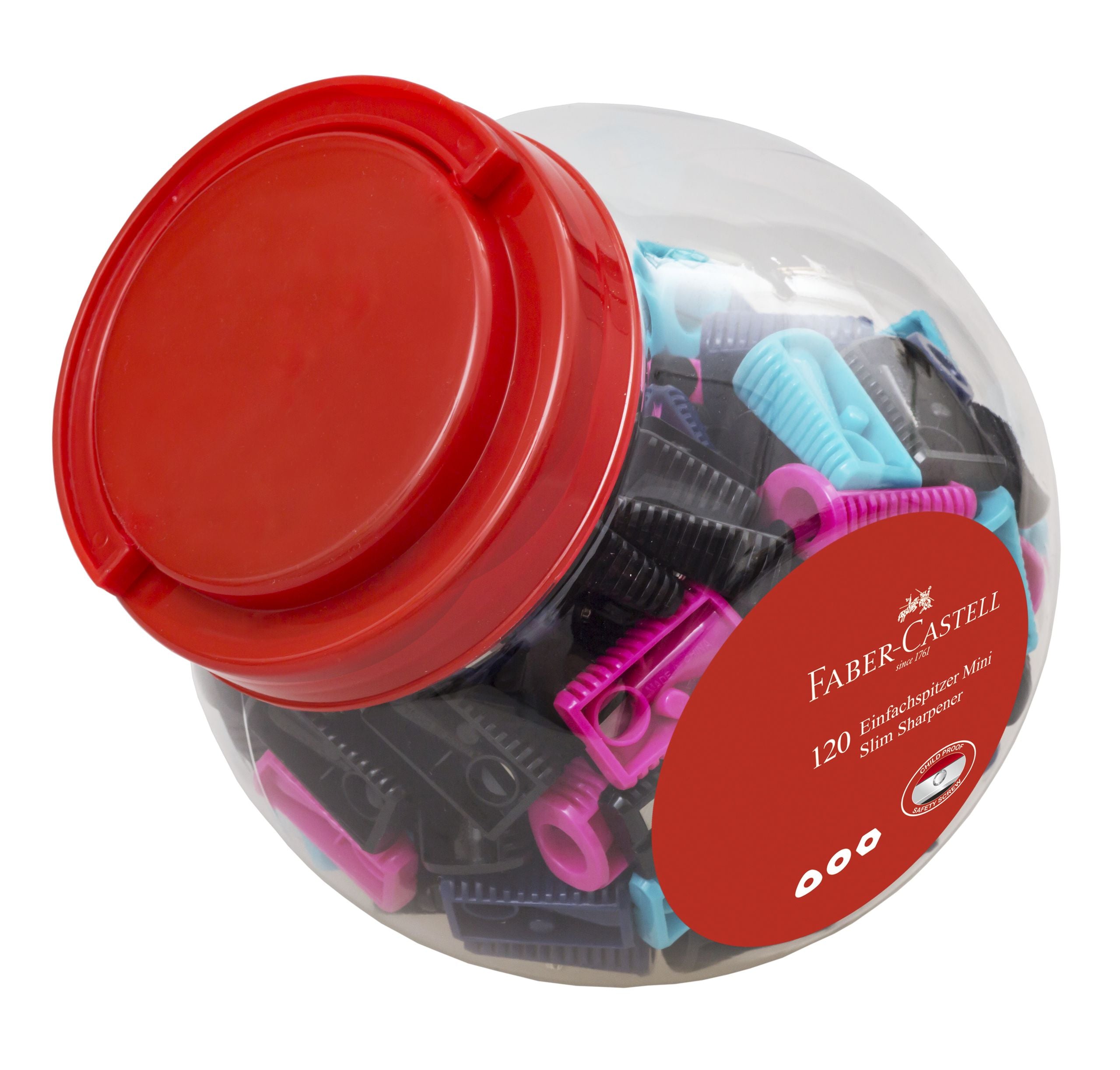 ASCUTITOARE PLASTIC SIMPLA SLIM TREND 2019 FABER-CASTELL
