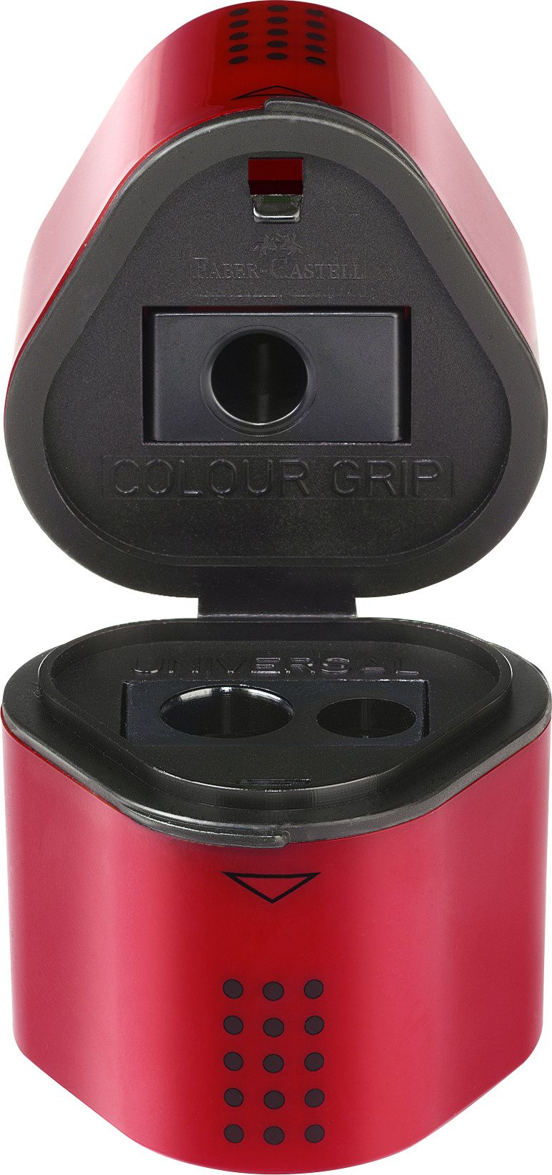ASCUTITOARE TRIPLA GRIP 2001 ROSIE/ALBASTRA FABER-CASTELL