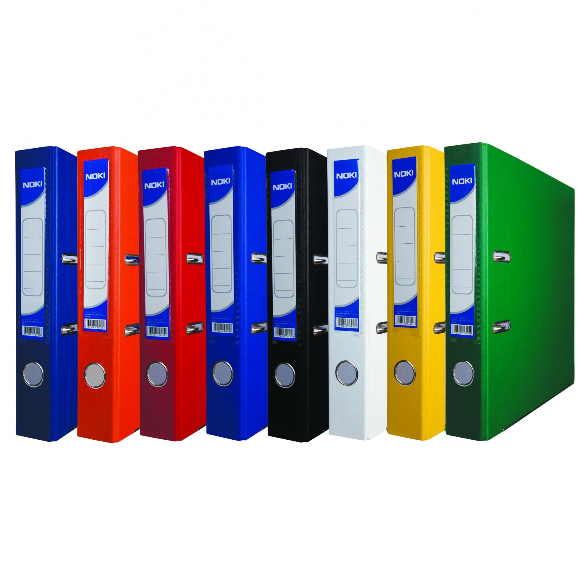 BIBLIORAFT PLASTIFIAT 7.5CM NEGRU NOKI