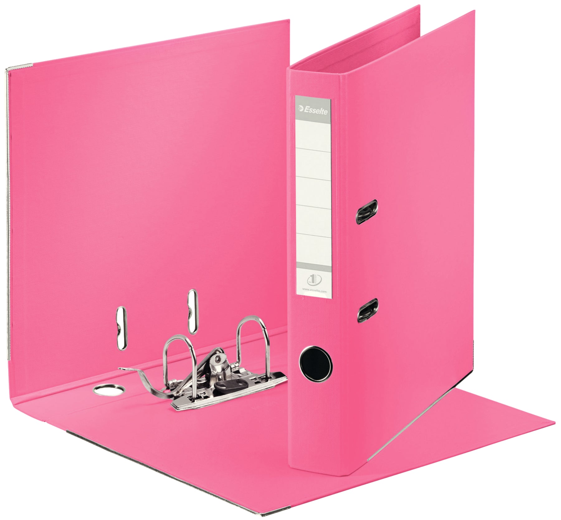 BIBLIORAFT PLASTIFIAT INT-EXT 5CM ROZ NR1 POWER ESSELTE