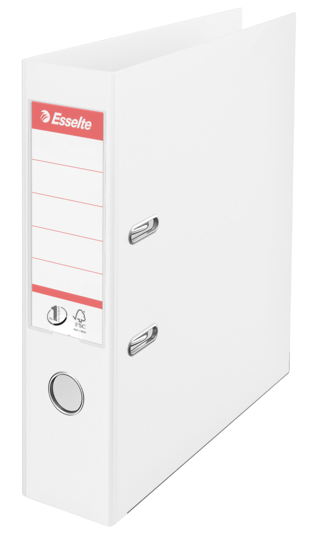 BIBLIORAFT PLASTIFIAT INT-EXT 7.5CM ALB VIVIDA NR1 POWER ESSELTE