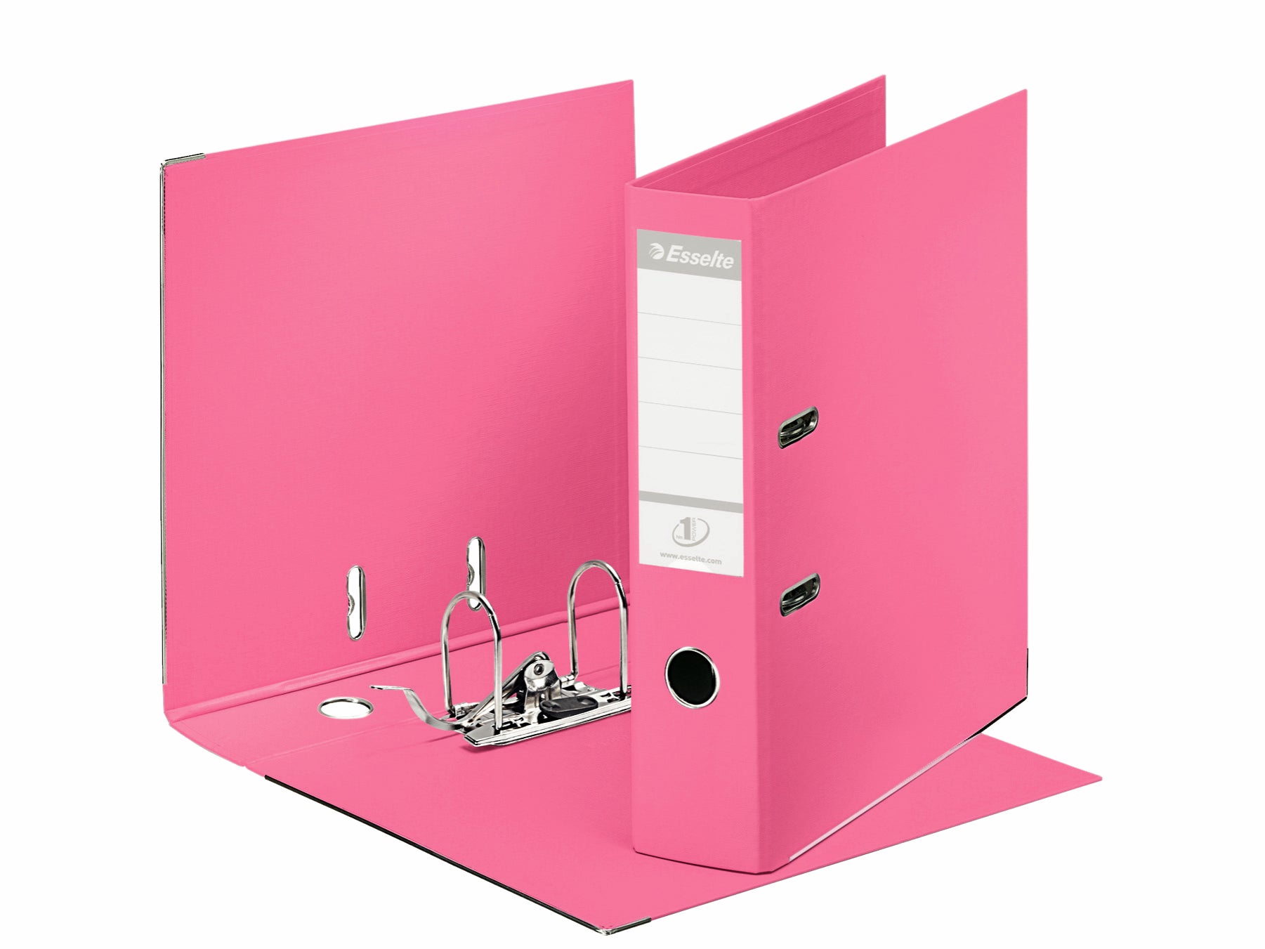 BIBLIORAFT PLASTIFIAT INT-EXT 7.5CM ROZ NR1 POWER ESSELTE