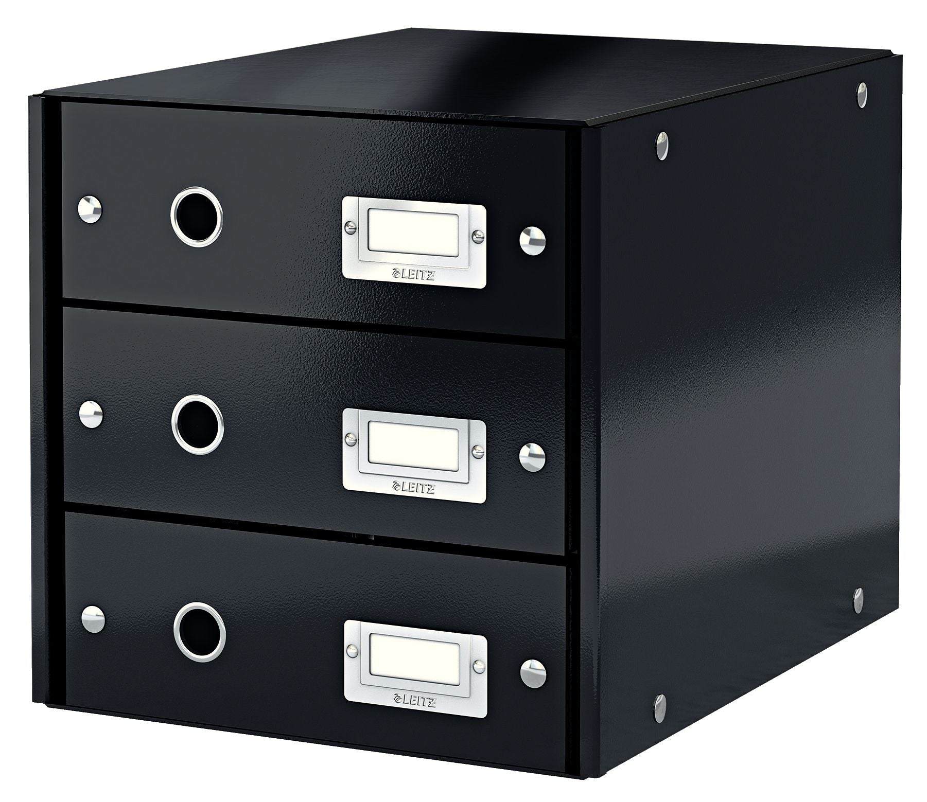 CABINET 3 SERTARE NEGRU CLICK&STORE LEITZ