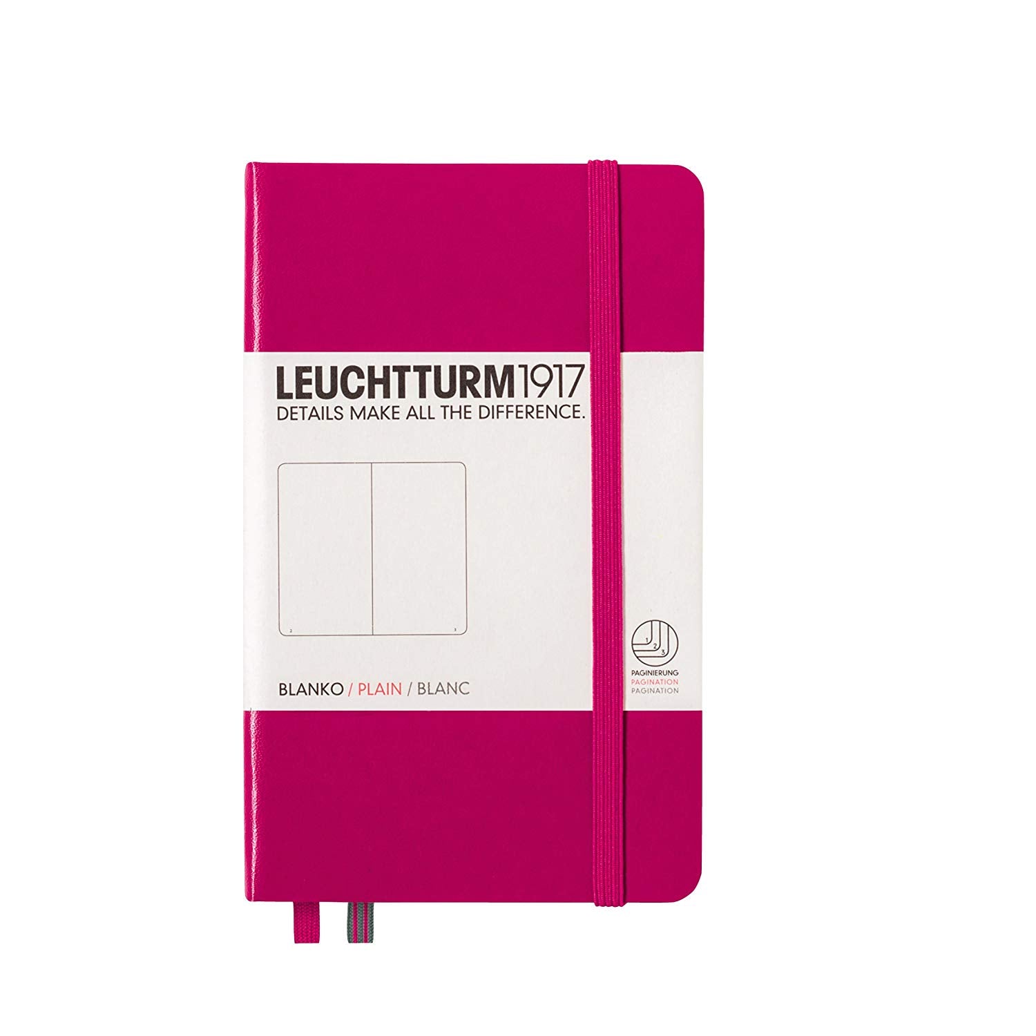 CAIET A6 VELIN COPERTA RIGIDA MAGENTA LEUCHTTURM