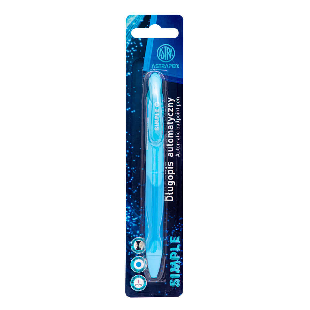 Pix cu mecanism Simple Astra Pen, grip ergonomic, blister