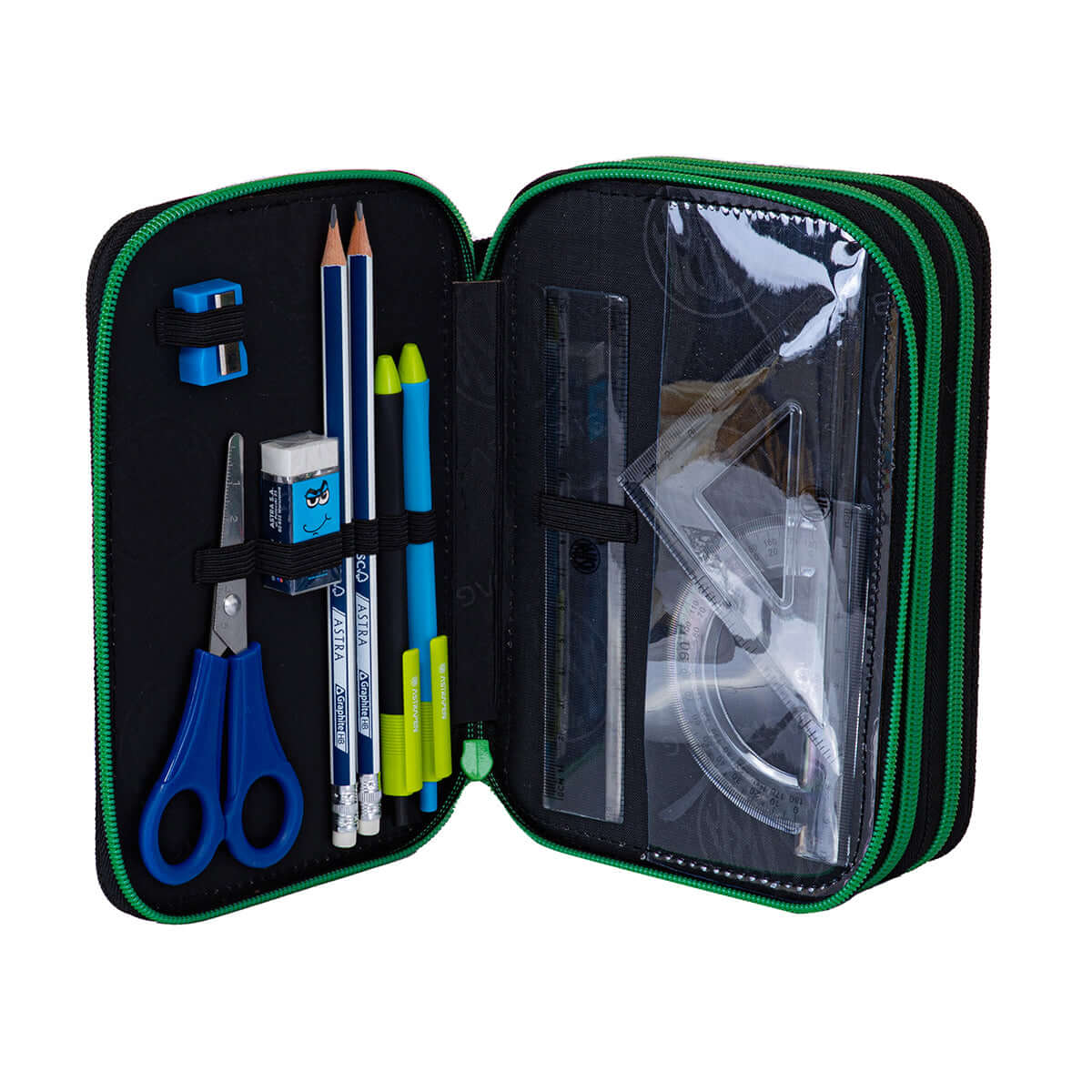 Penar echipat Astra AC31 Jumbo Pixel Hero, 3 compartimente