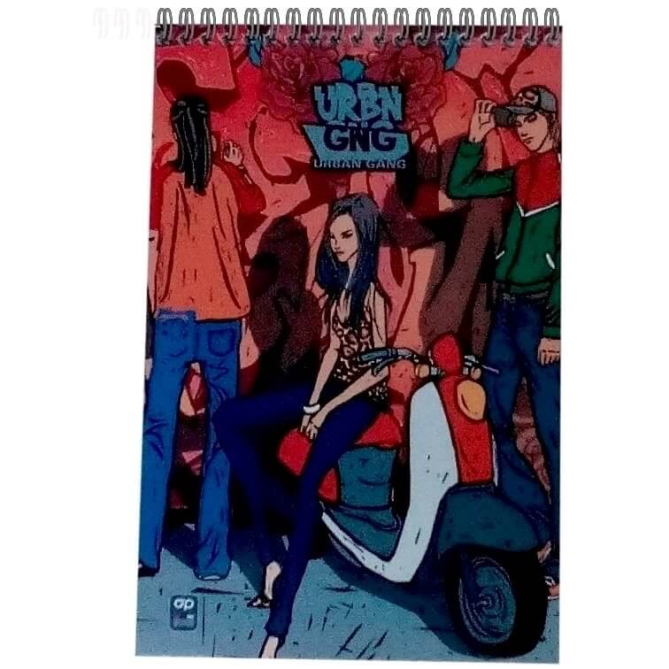 Blocnotes cu spira, matematica, A6