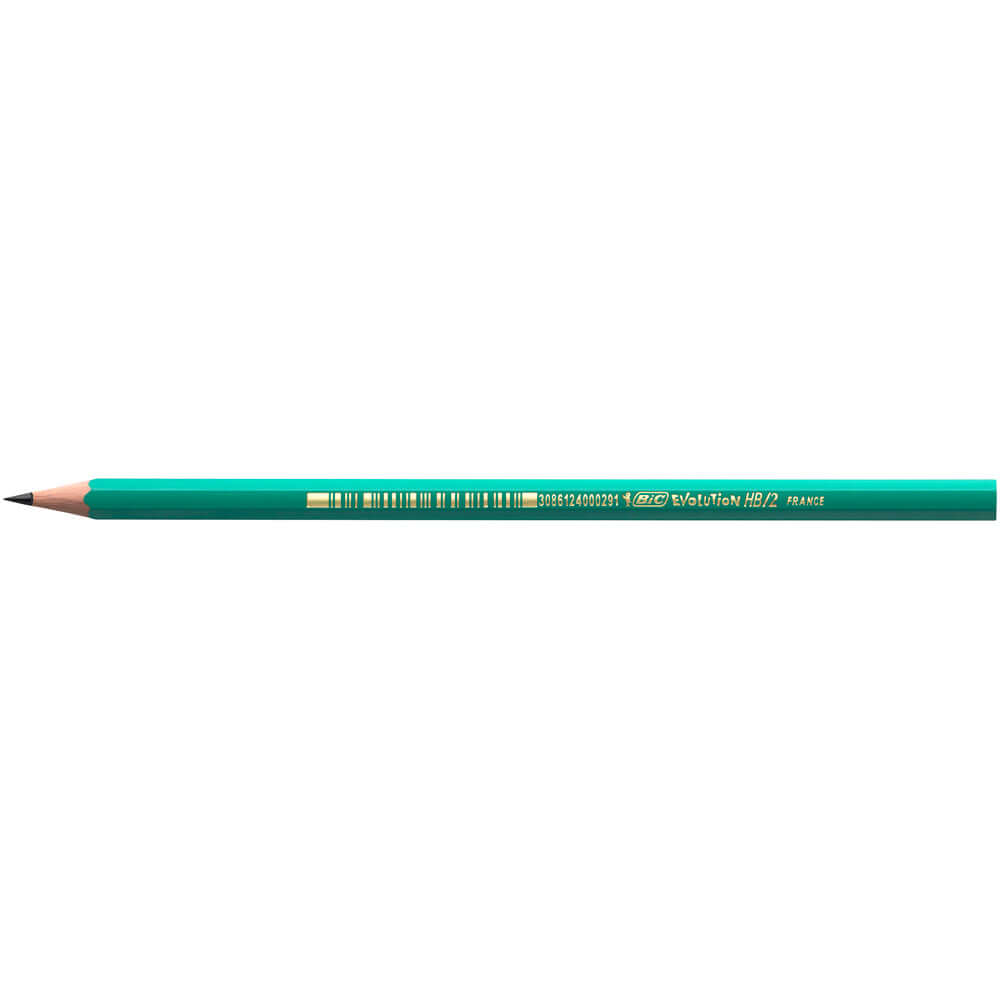 Set 3 creioane grafit Bic Evolution si ascutitoare blister