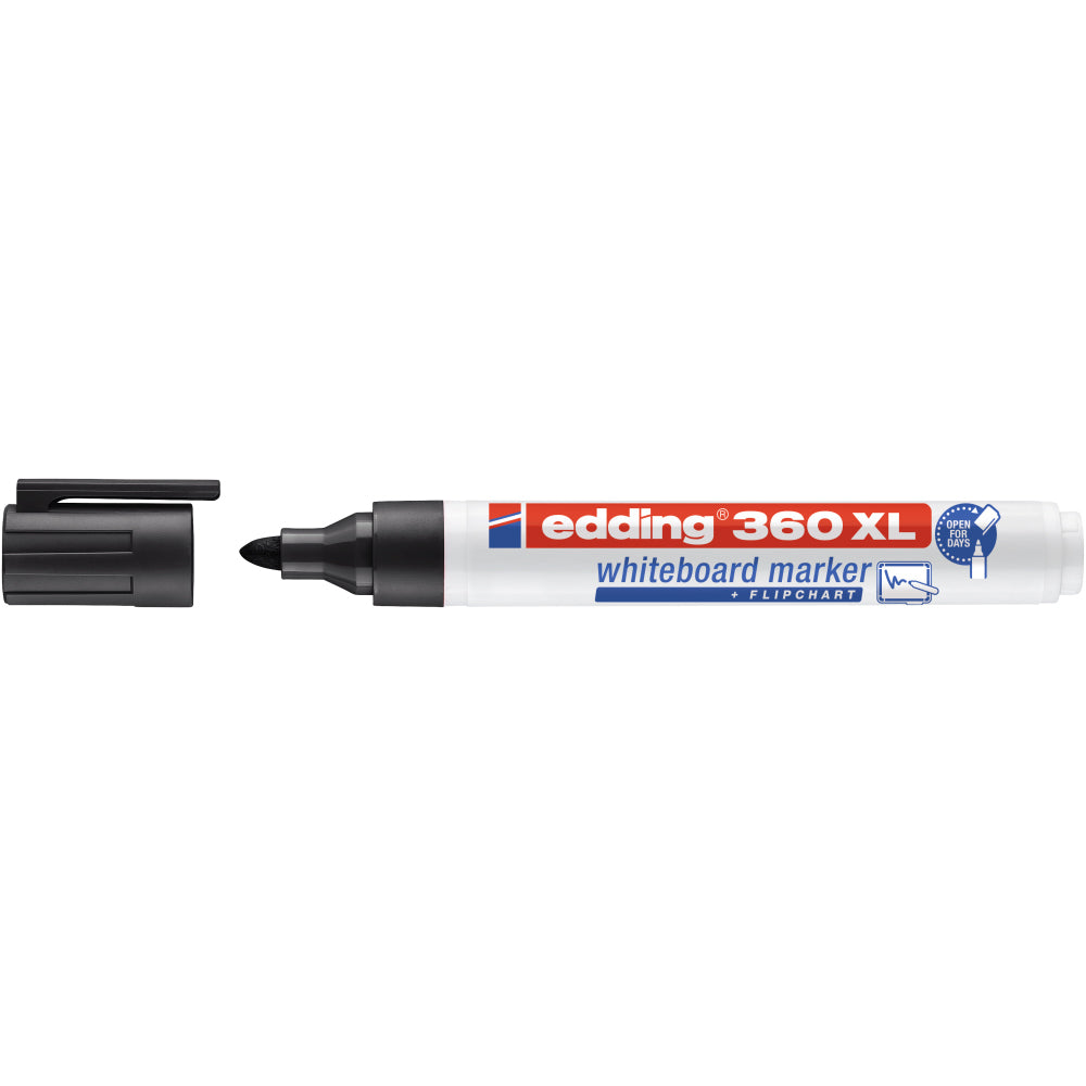 Marker Edding 360XL pentru tabla, varf 1.5-3 mm, negru