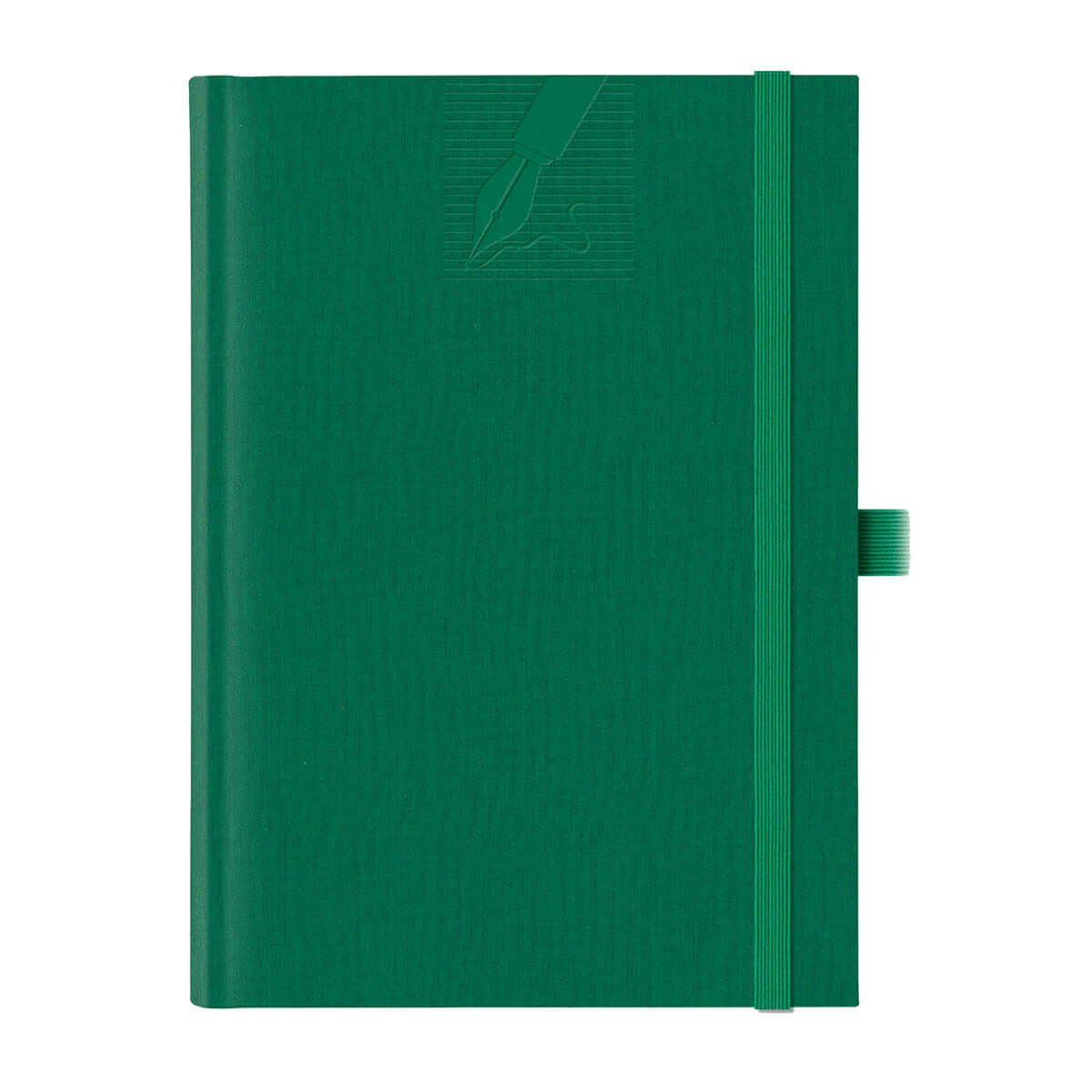 Agenda Furore, A5, nedatata, hartie ivory, verde