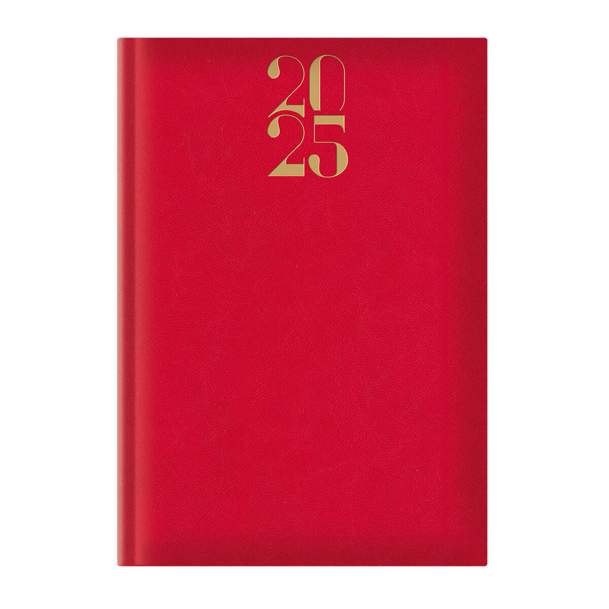 Agenda Artilux A5, datata, hartie ivory, coperta rosu