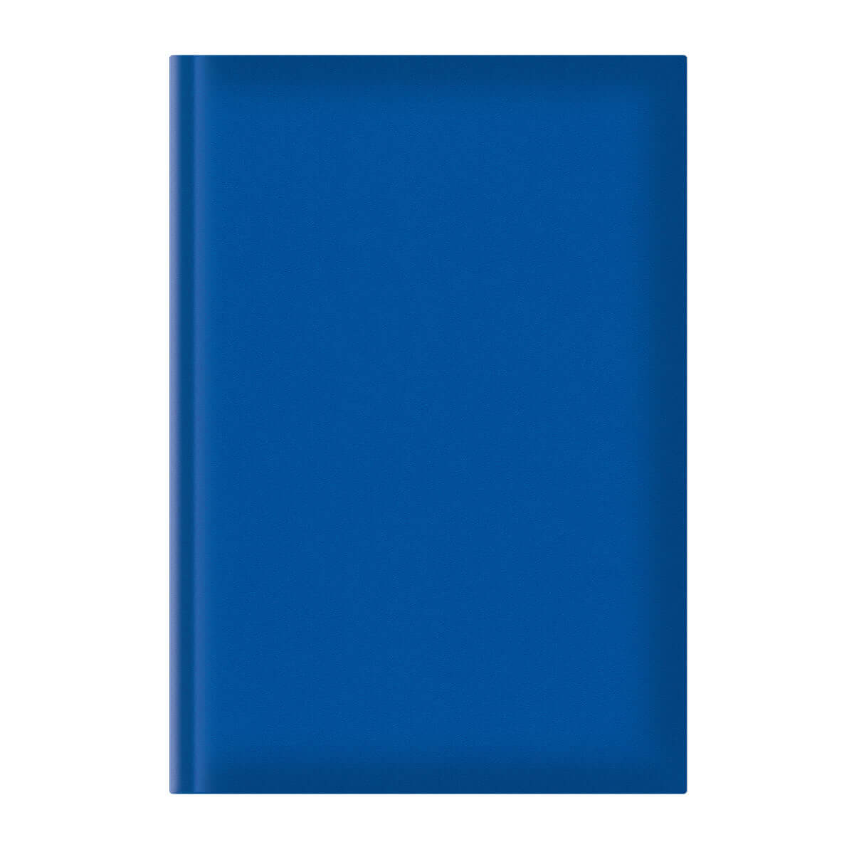 Agenda A5, nedatata, hartie offset alb, coperta albastru