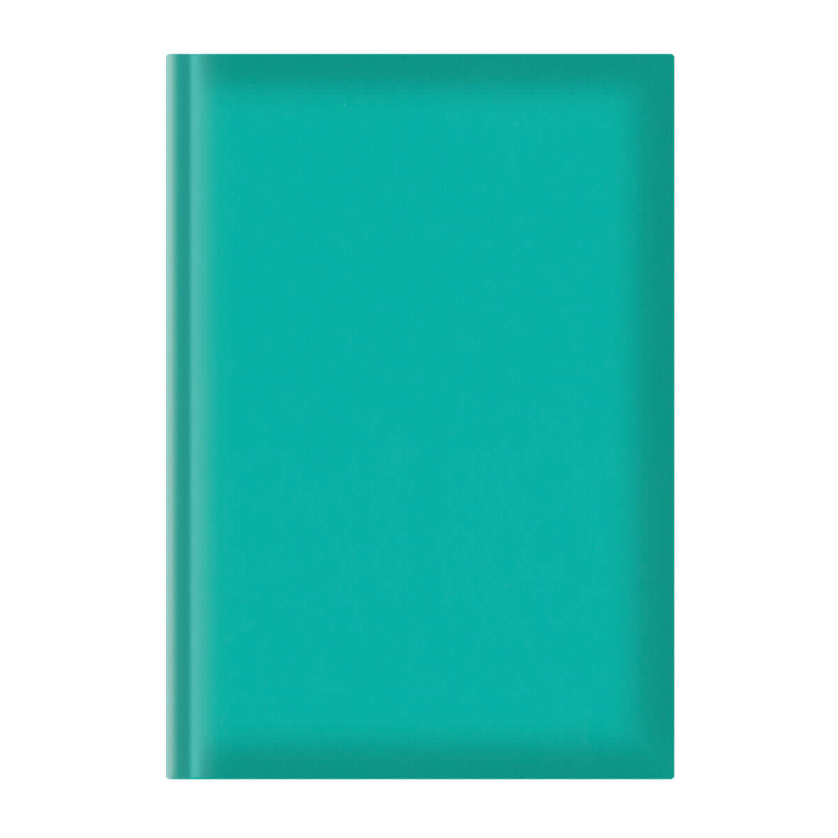 Agenda A5, nedatata, hartie offset, coperta turquoise