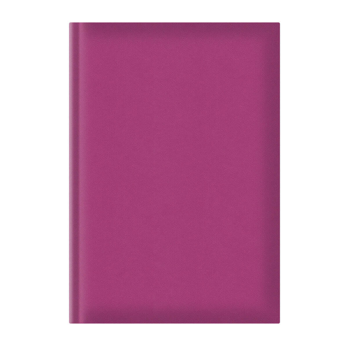 Agenda A5, nedatata, hartie offset alb, coperta fucsia