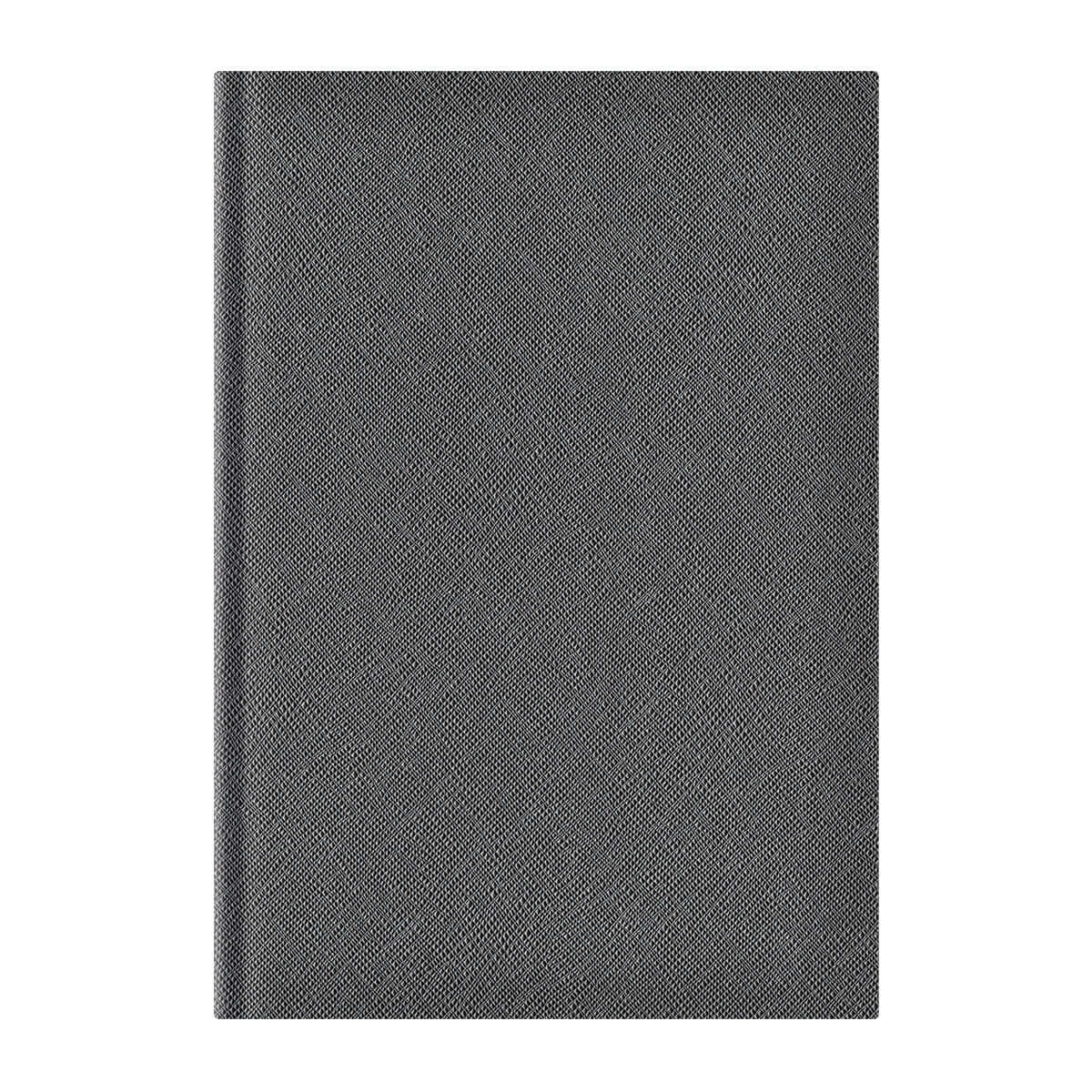 Agenda A5 Adria, nedatata, hartie ivory, coperta gri