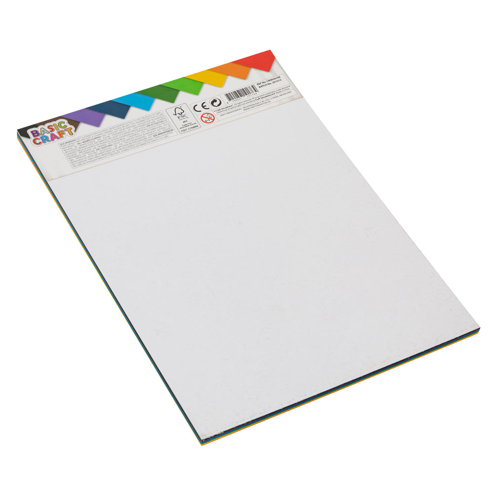 Set carton colorat Creative Craft, A4, 300 g, 20 coli
