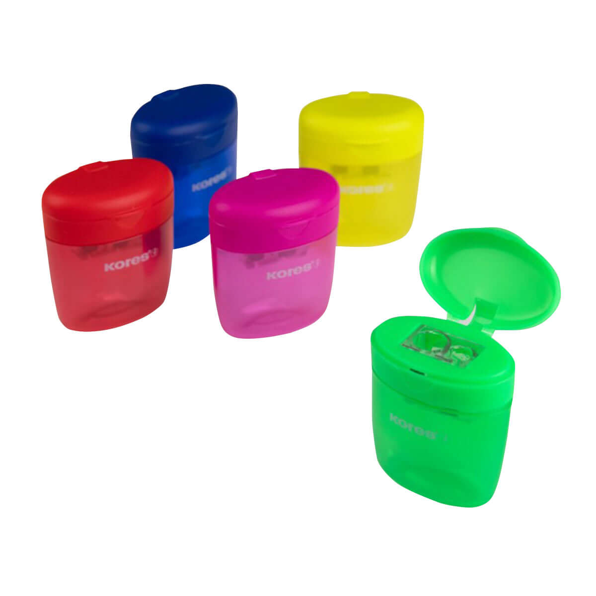 Ascutitoare Kores cu container, simpla