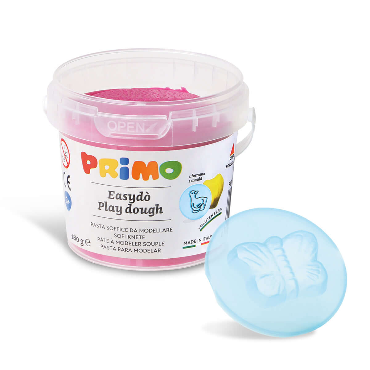 Pasta pentru modelaj Morocolor Primo, 180 g, in galetusa, diverse culori