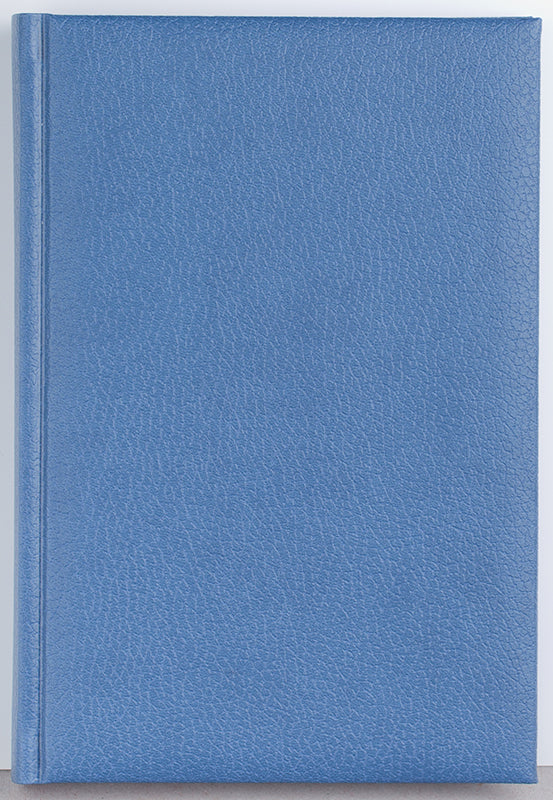 AGENDA A5 ZILNICA ALBASTRU PETROL TEXTURAT 2025 BASIC EGO