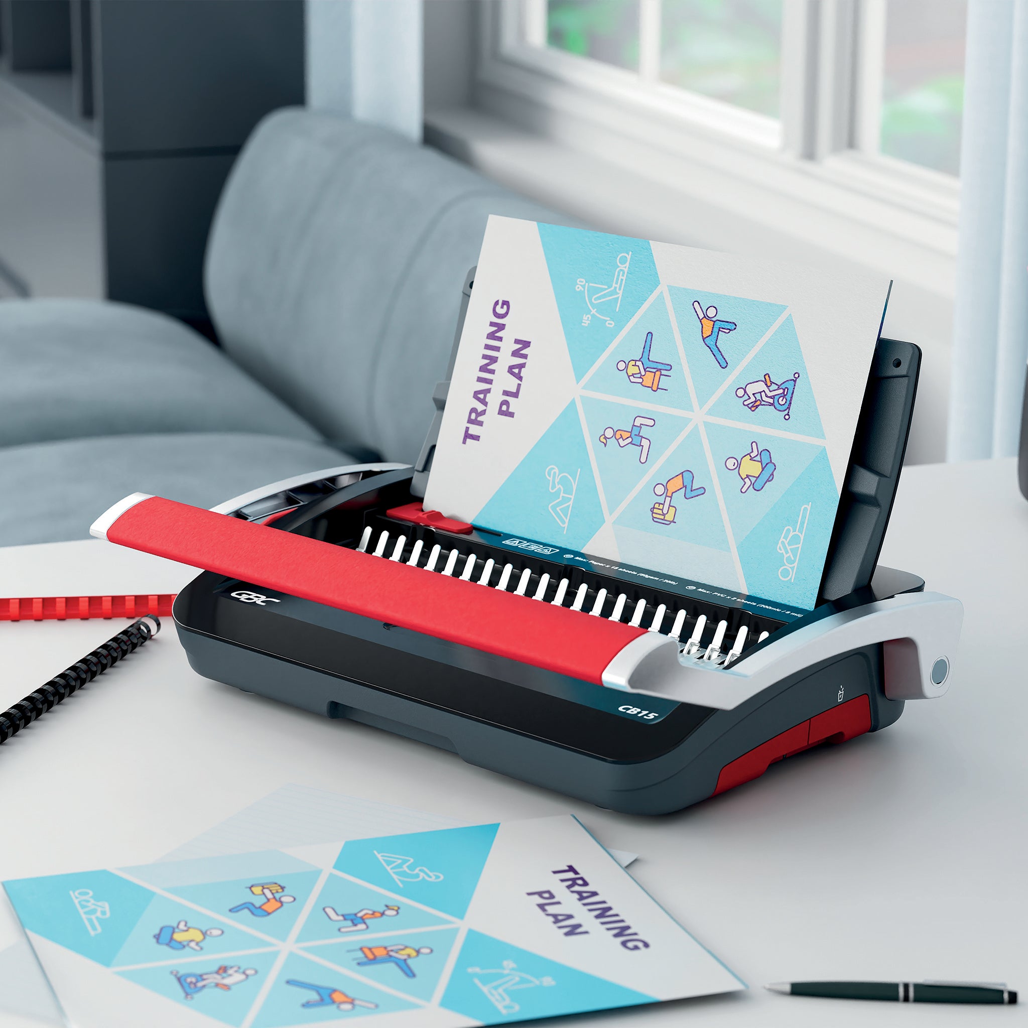 APARAT INDOSARIAT MANUAL COMBBIND CB15 GBC