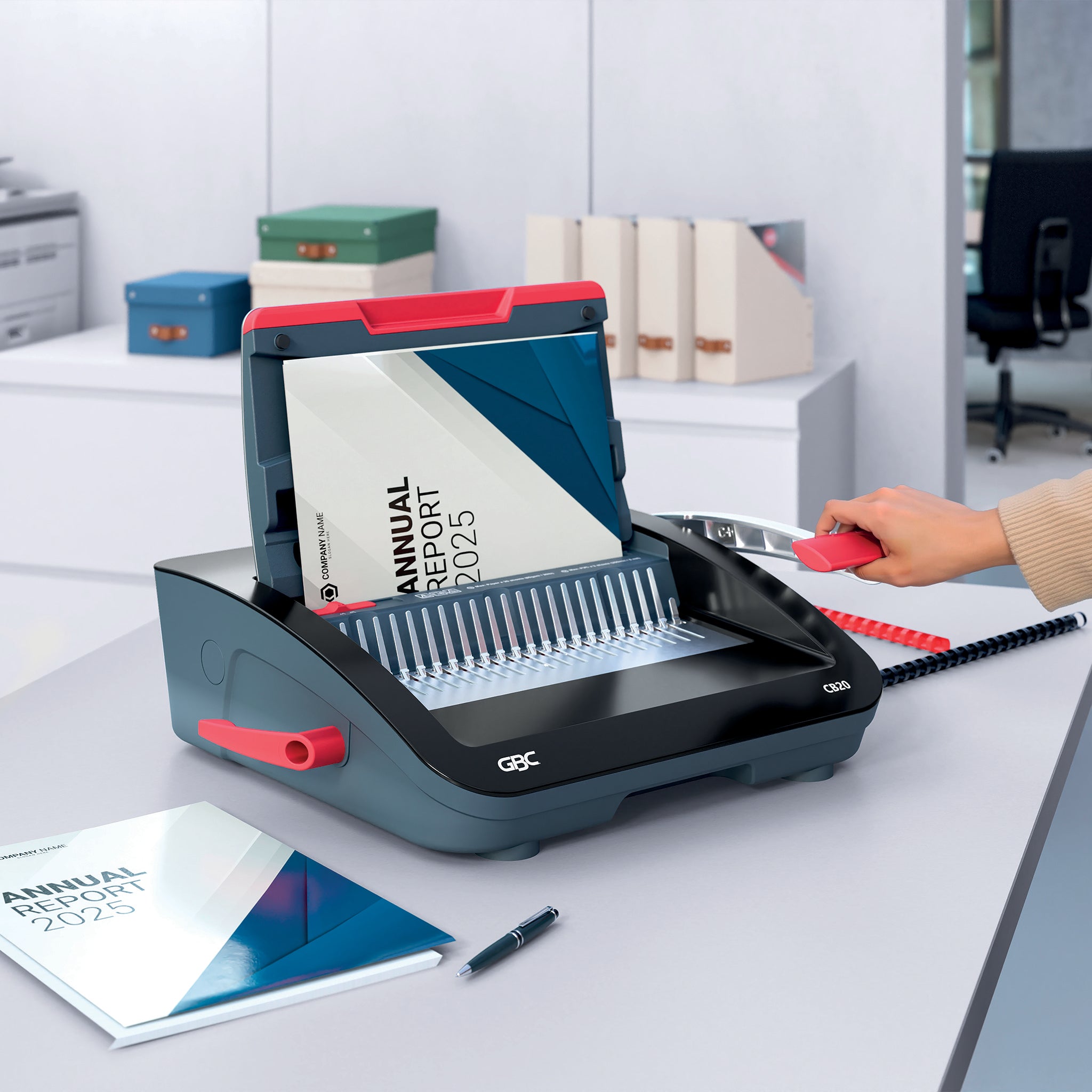 APARAT INDOSARIAT MANUAL COMBBIND CB20 GBC