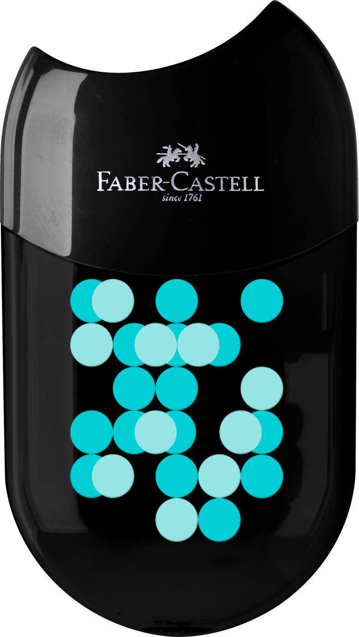 ASCUTITOARE CU RADIERA TWO TONE NEGRU CUL ASORTATE 2022 FABER-CASTELL