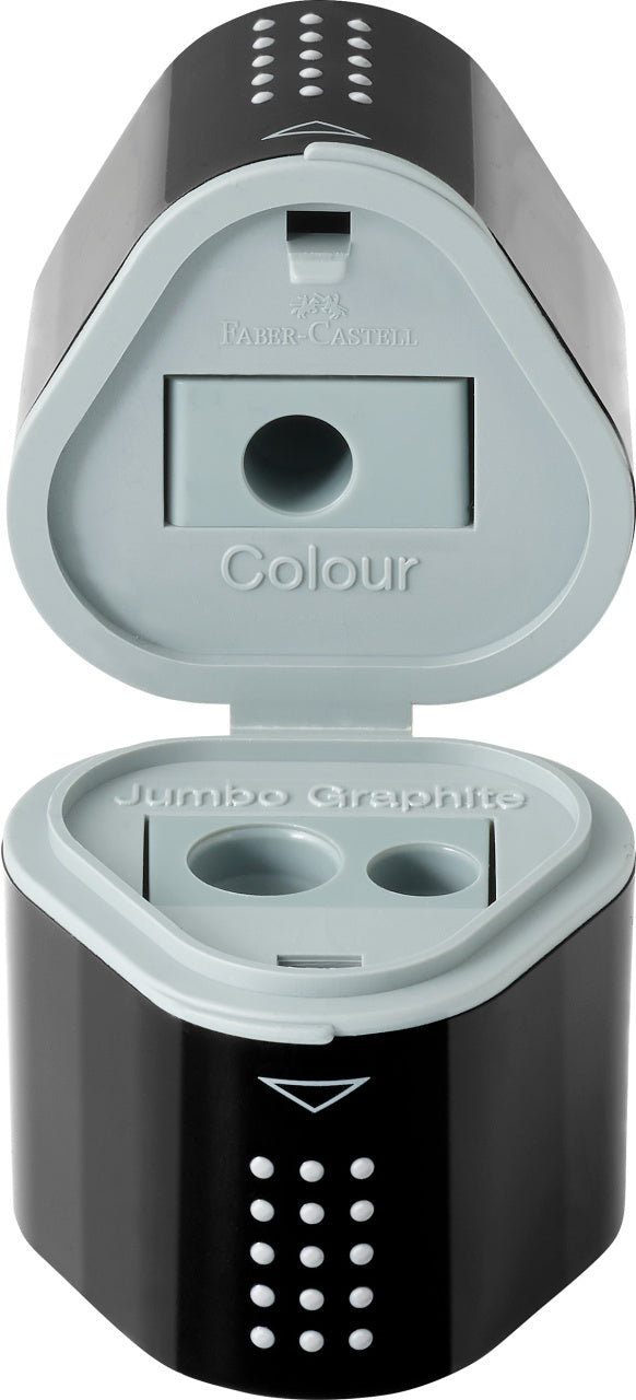 ASCUTITOARE TRIPLA GRIP 2001 NEAGRA FABER-CASTELL.