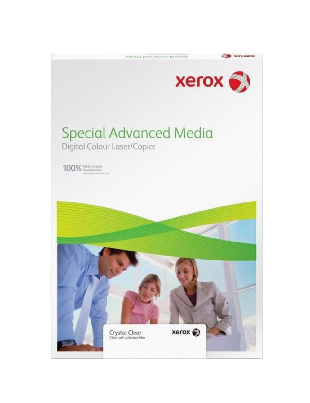AUTOCOLANT POLIESTER A4 230G TRANSPARENT 50/TOP ALBERTA XEROX