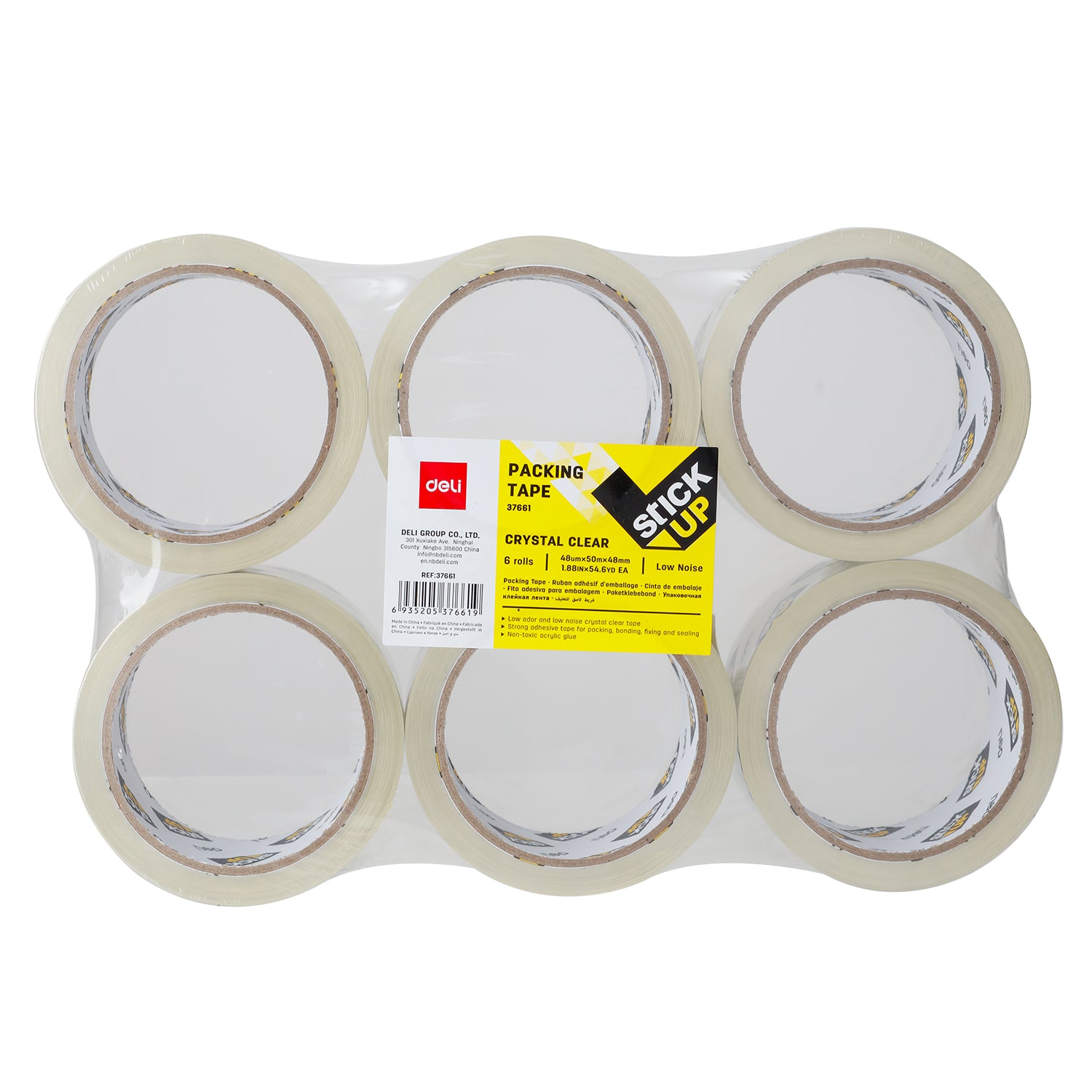 BANDA ADEZIVA 48MM 50M TRANSPARENTA DELI