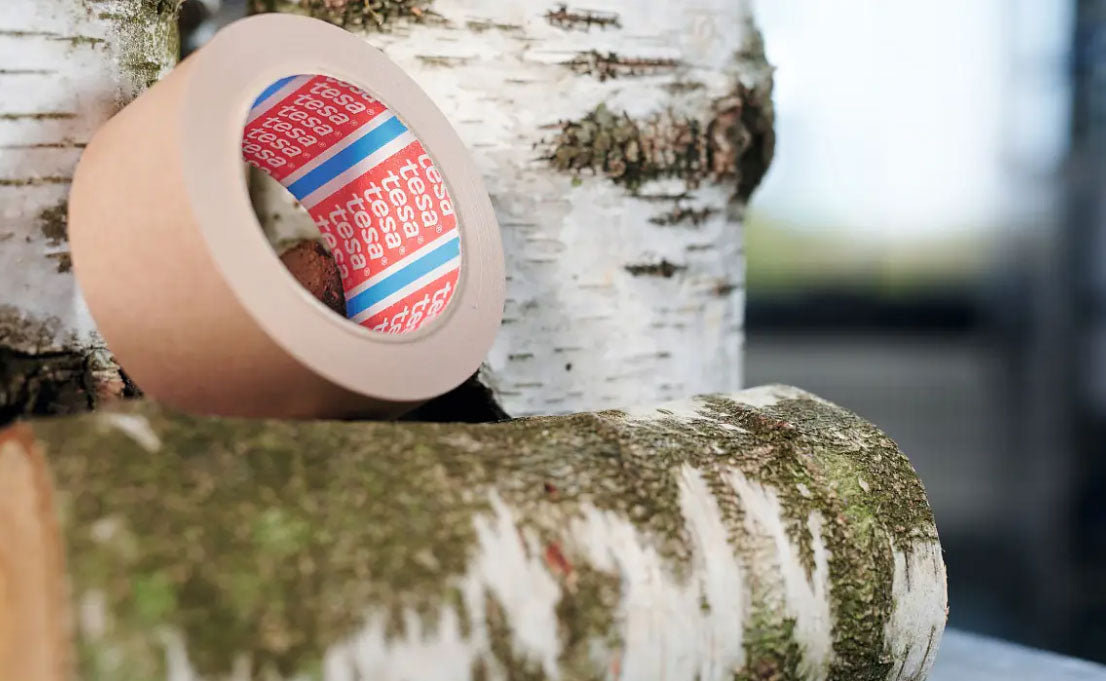 BANDA ADEZIVA AMBALARE HARTIE MARO 50M*50MM TESA